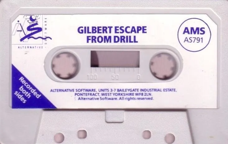 Gilbert: Escape from Drill cart