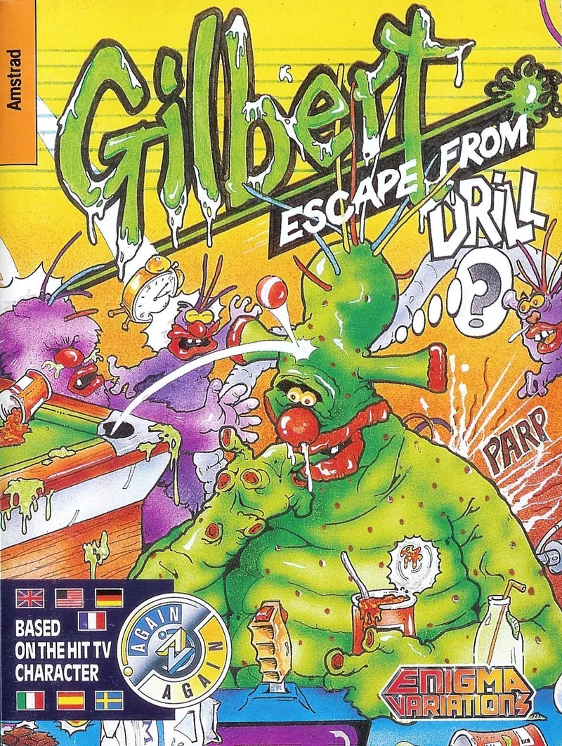 Gilbert: Escape from Drill box art