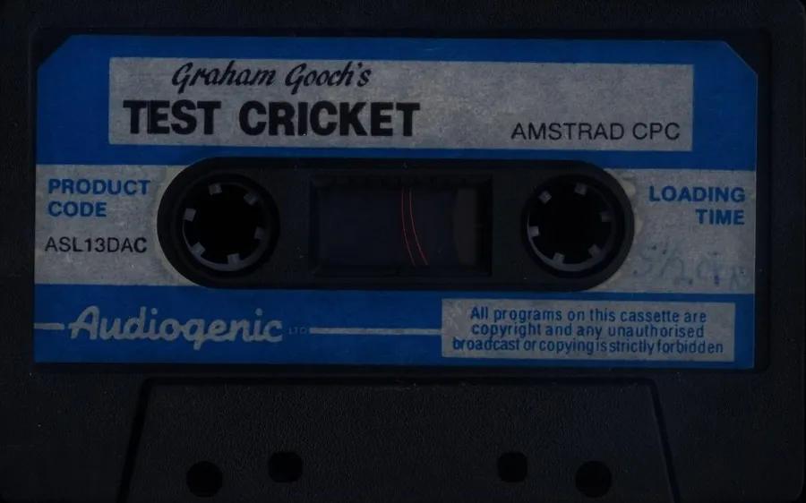 Graham Gooch's Test Cricket cart