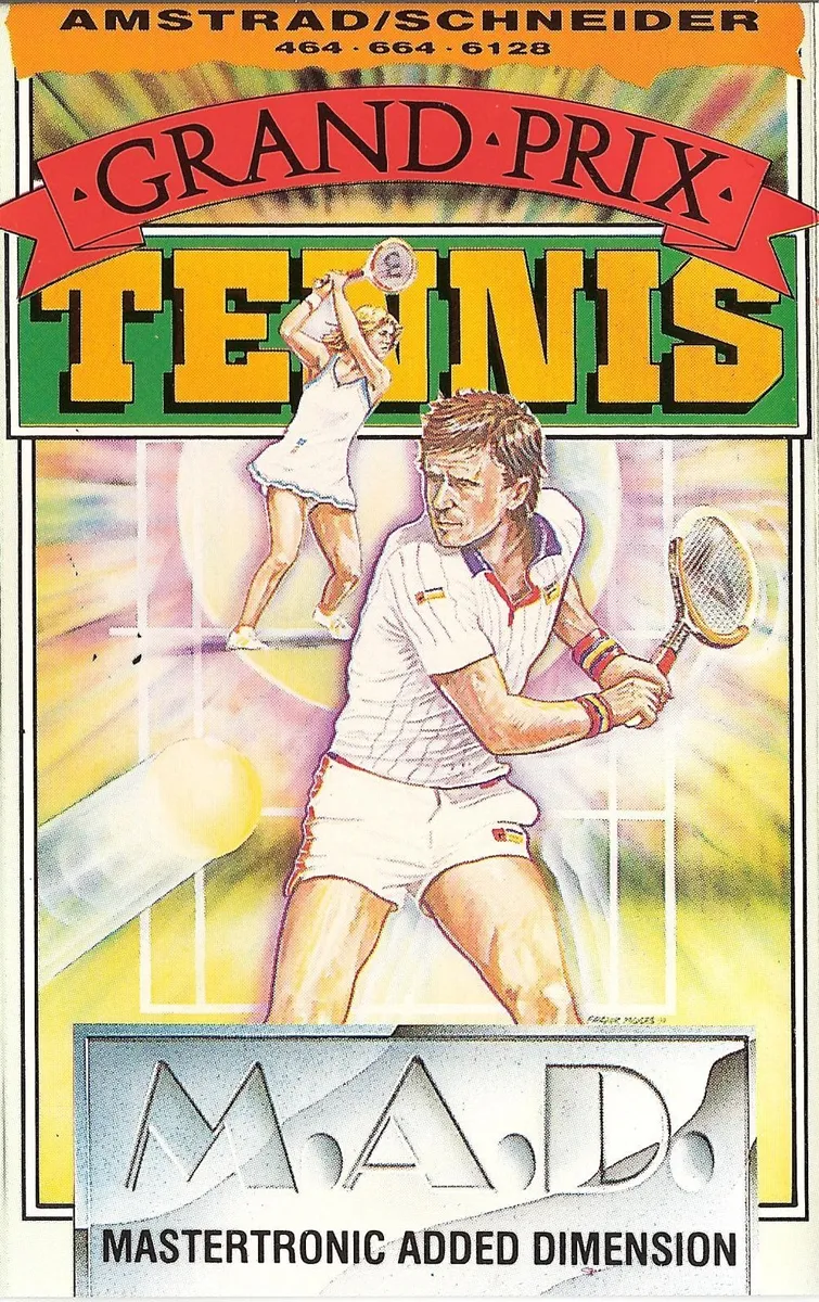 Grand Prix Tennis box art