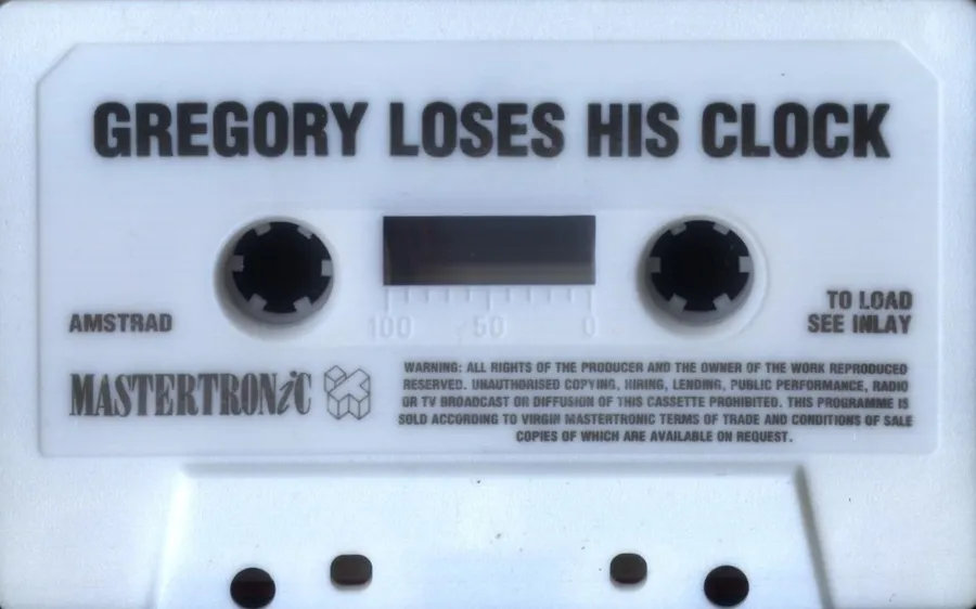 Gregory Loses his Clock cart
