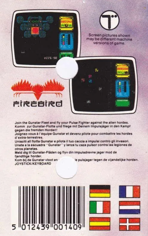 Gunstar box back