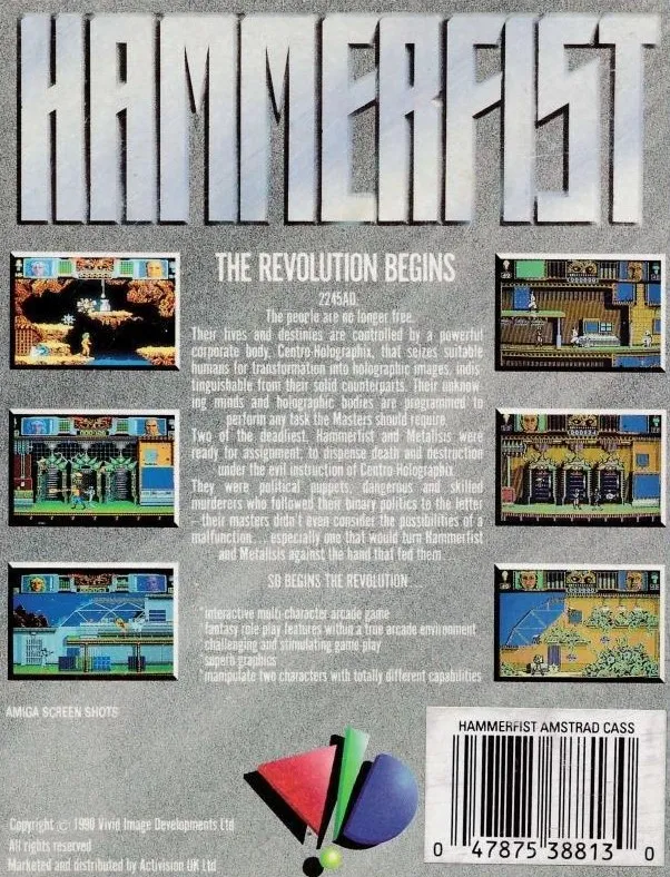 Hammerfist box back