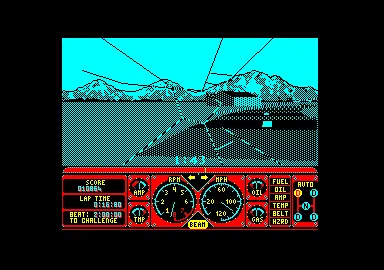 Hard Drivin' screenshot