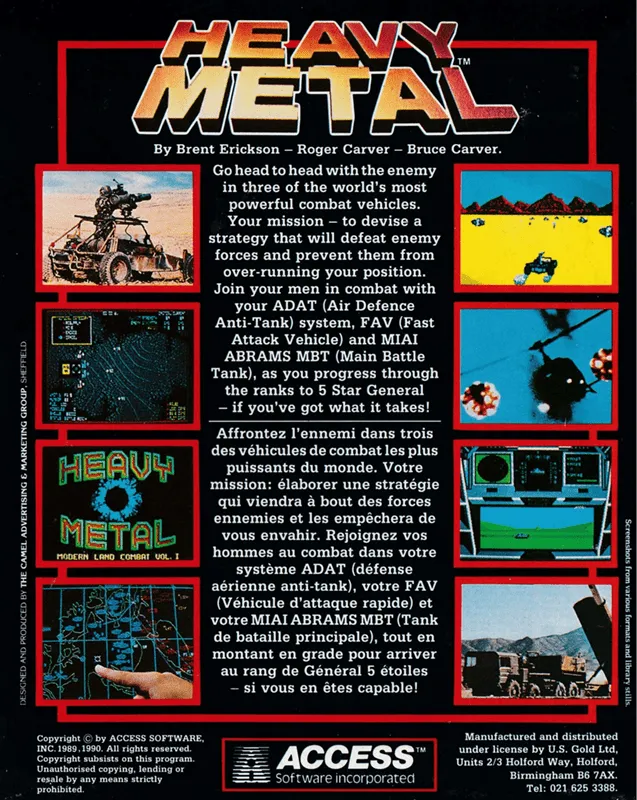 Heavy Metal box back