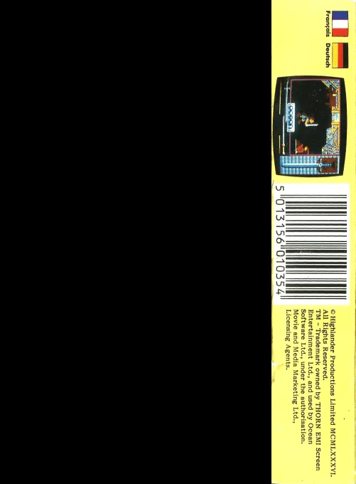 Highlander box back