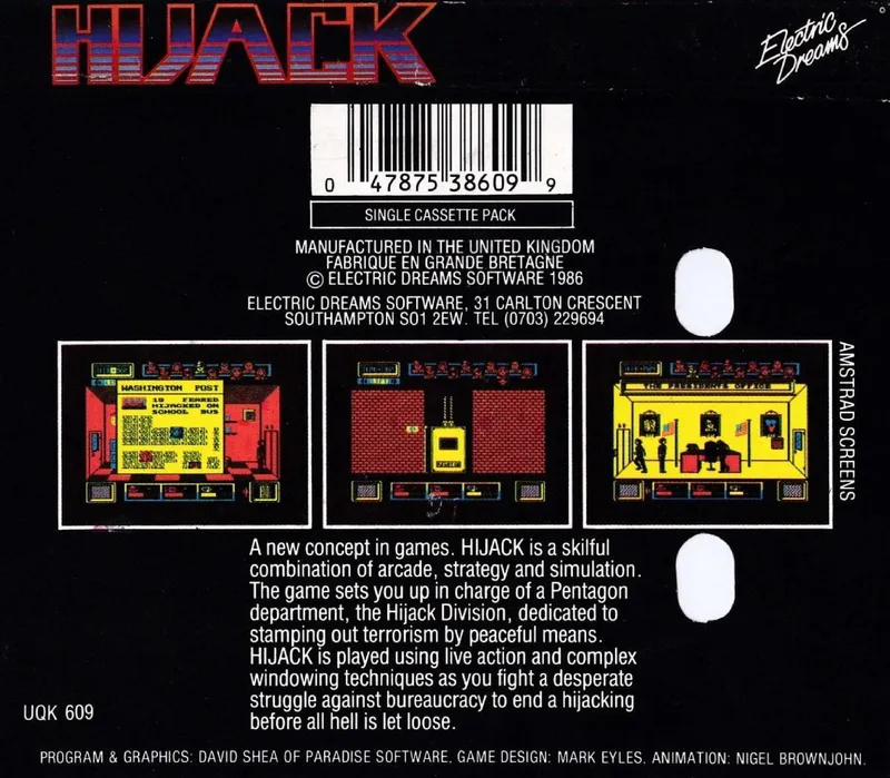 Hijack box back