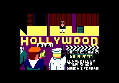 Backdrop artwork for Hollywood or Bust