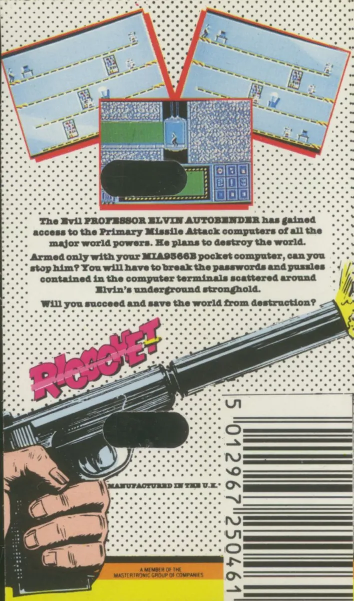 Impossible Mission box back