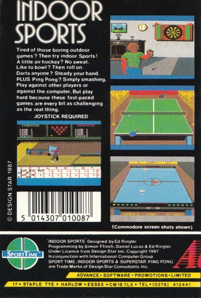 Indoor Sports box back