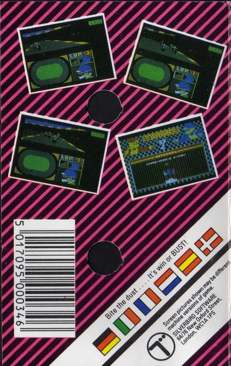 International Speedway box back