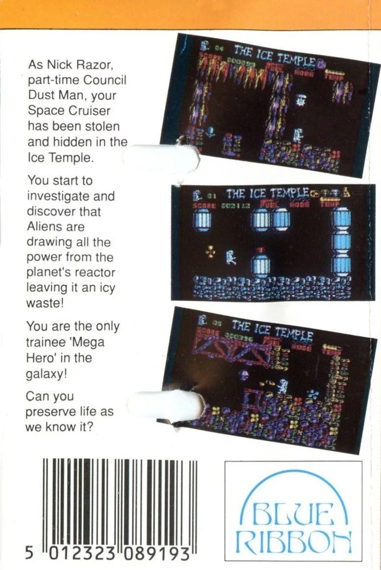 The Ice Temple box back
