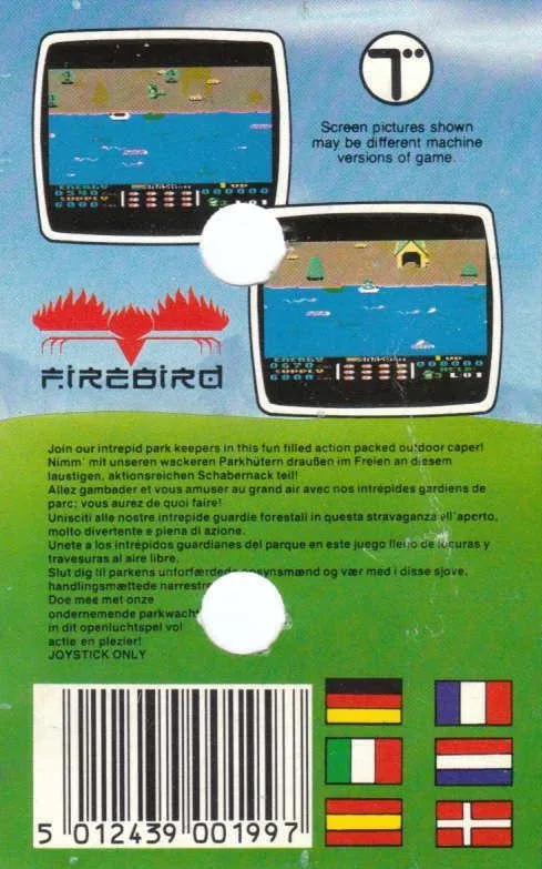 Park Patrol box back