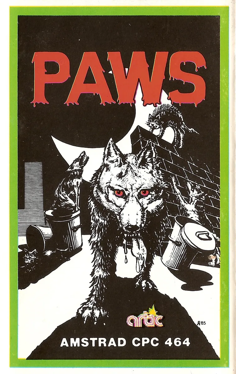 Paws box art