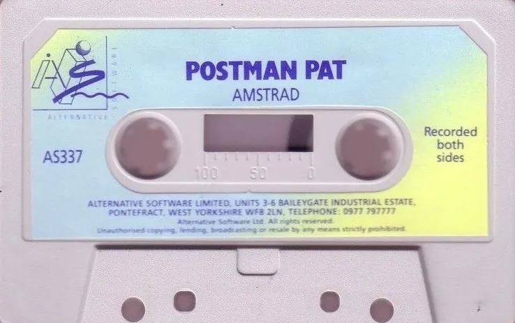 Postman Pat cart