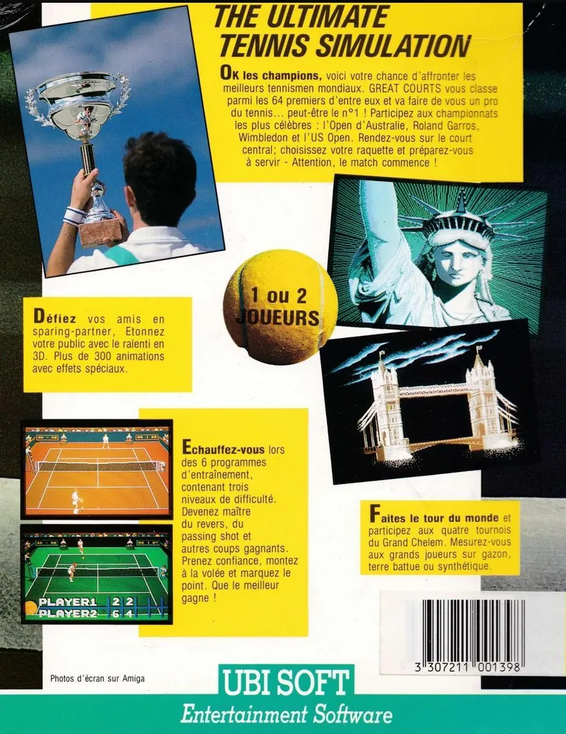 Pro Tennis Tour box back