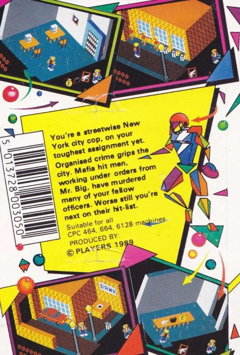 Psycho City box back