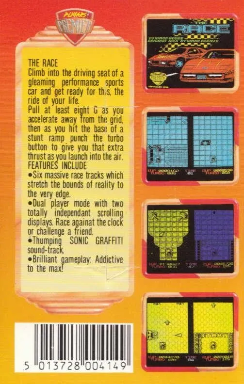 The Race box back
