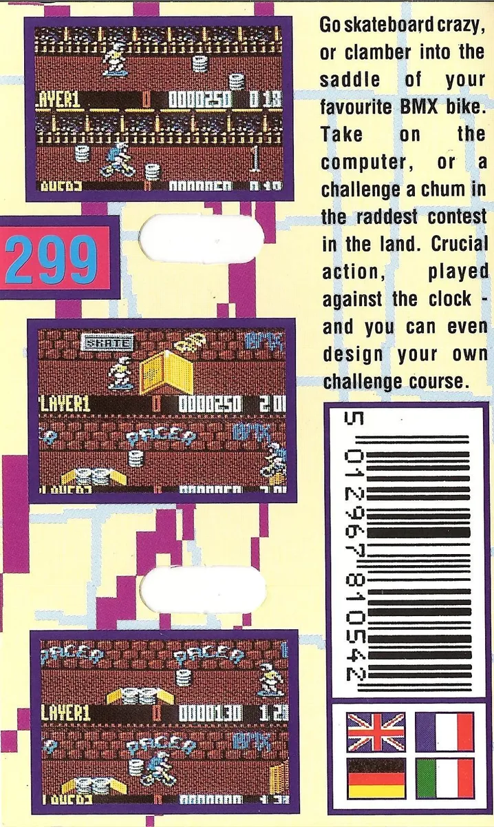 Rad Ramp Racer box back
