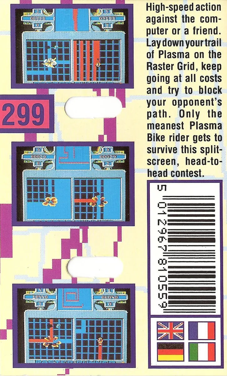 Raster Runner box back