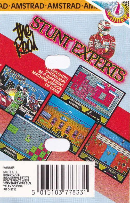 The Real Stunt Experts box back