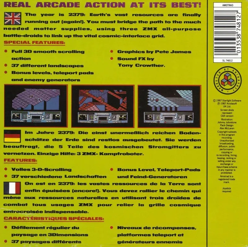 Red L.E.D. box back