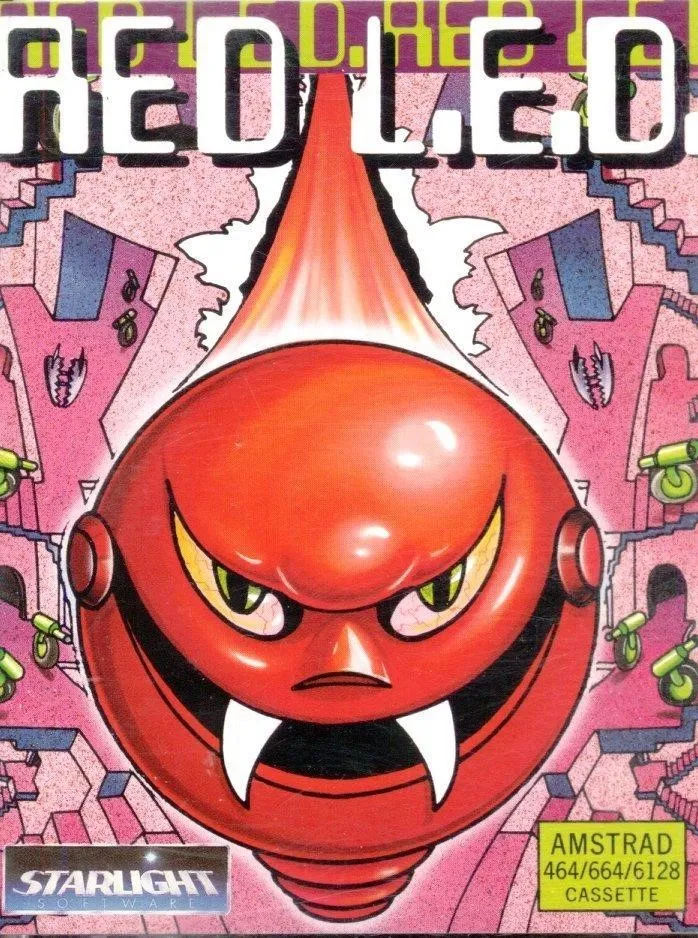 Red L.E.D. box art