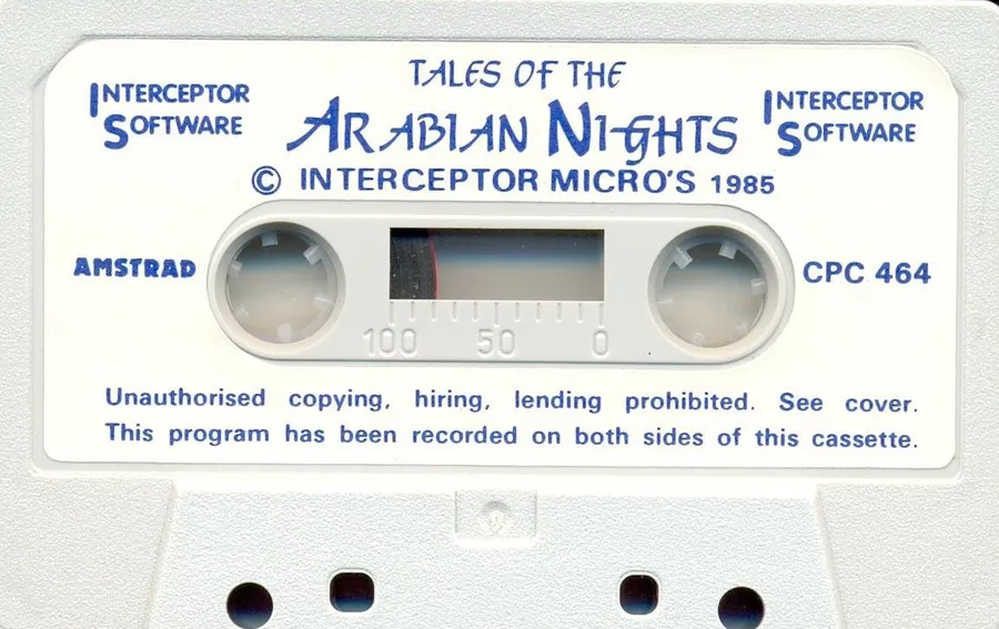Tales of the Arabian Nights cart