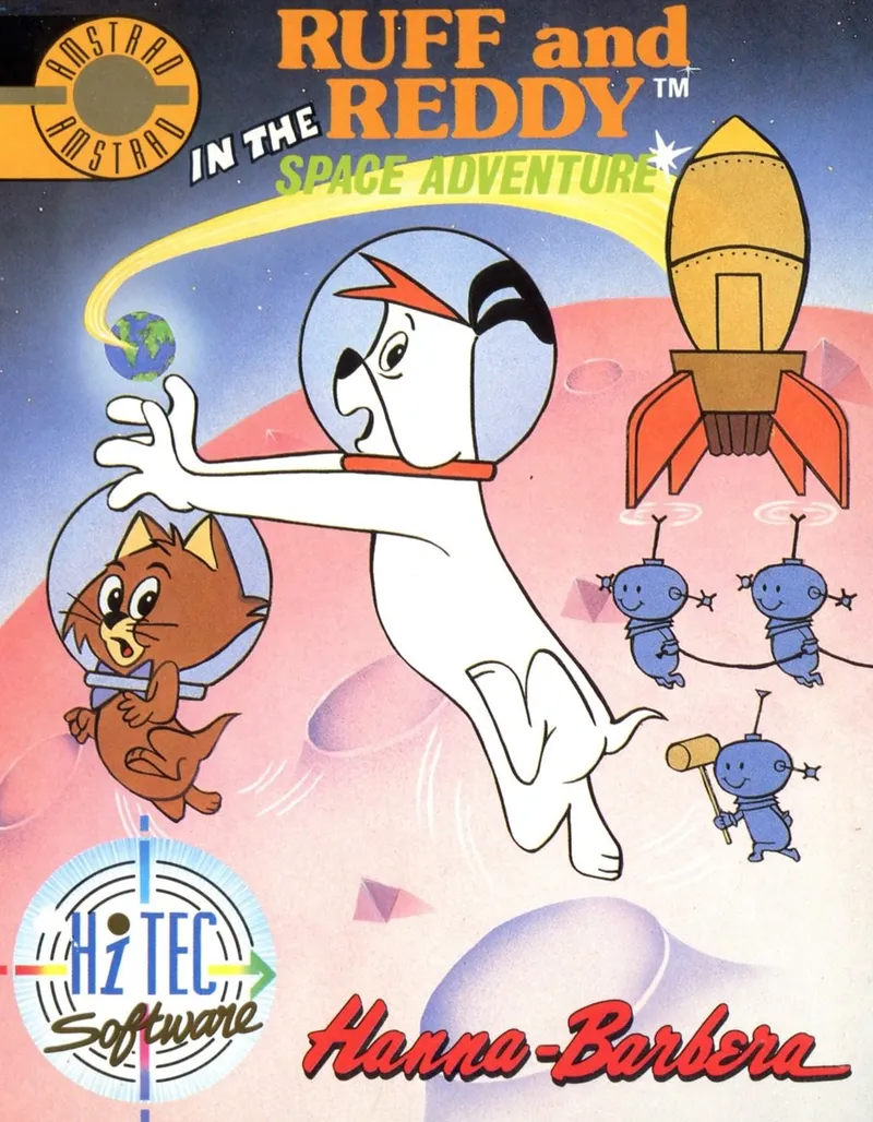 Ruff and Reddy in the Space Adventure box art
