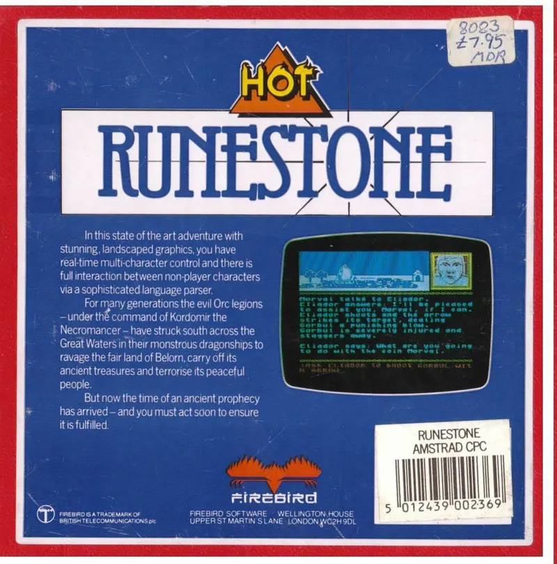 Runestone box back