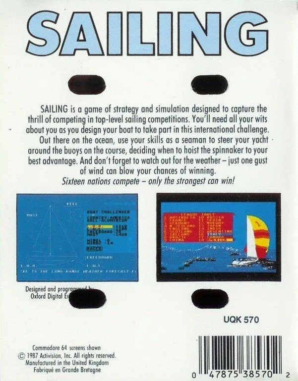 Sailing box back