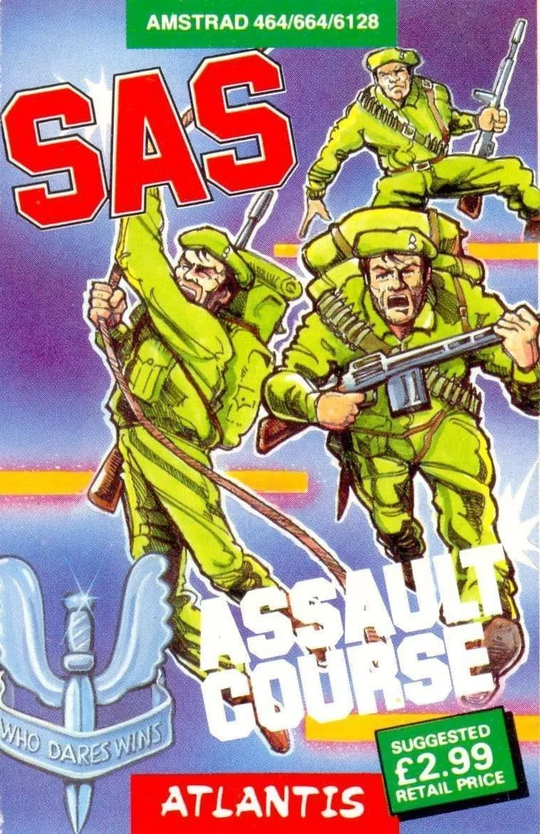 SAS Assault Course box art