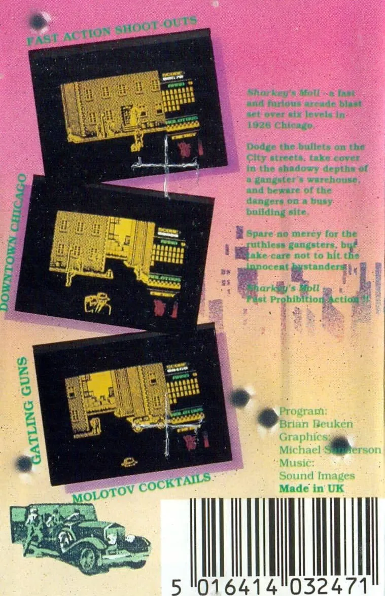 Sharkey's Moll box back