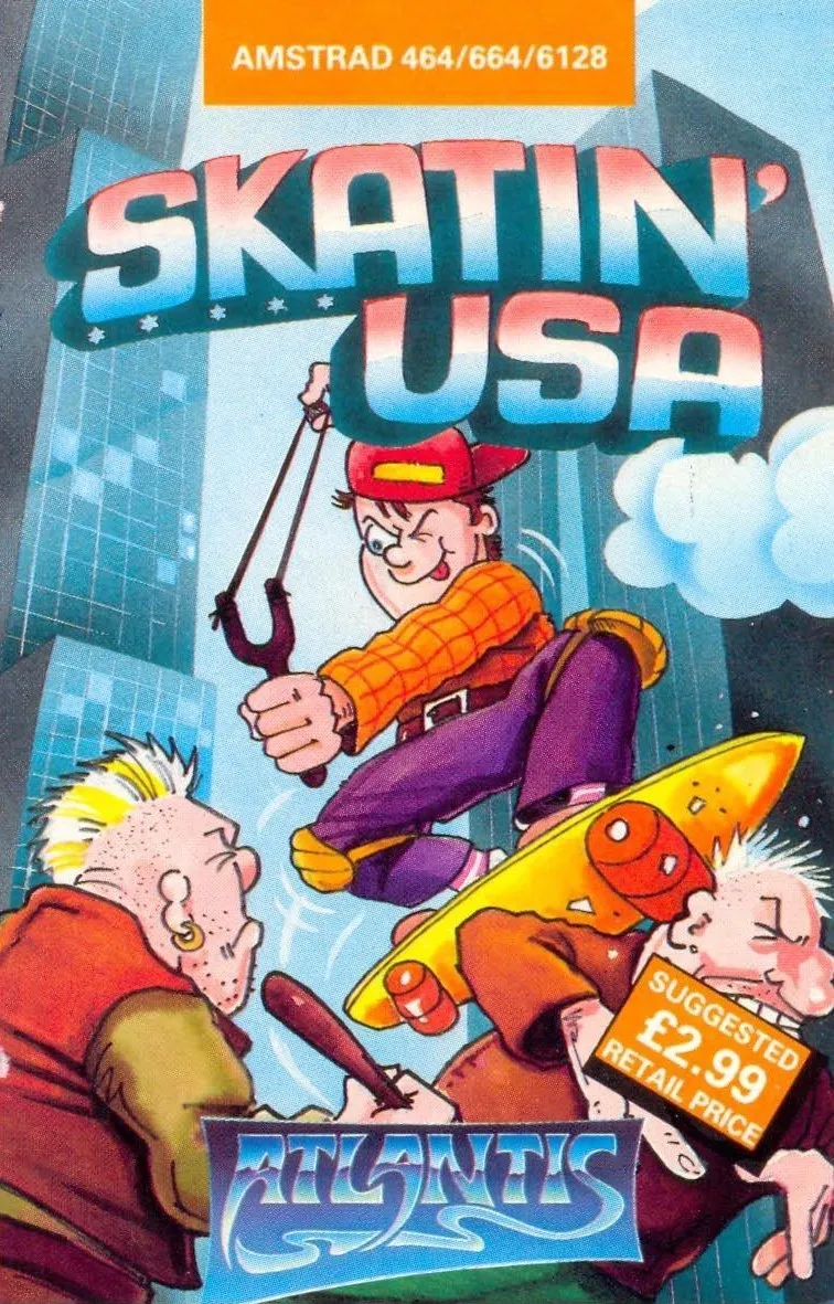 Skatin' USA box art