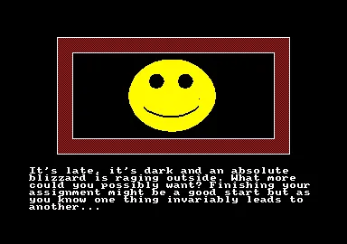 Backdrop artwork for The Smirking Horror