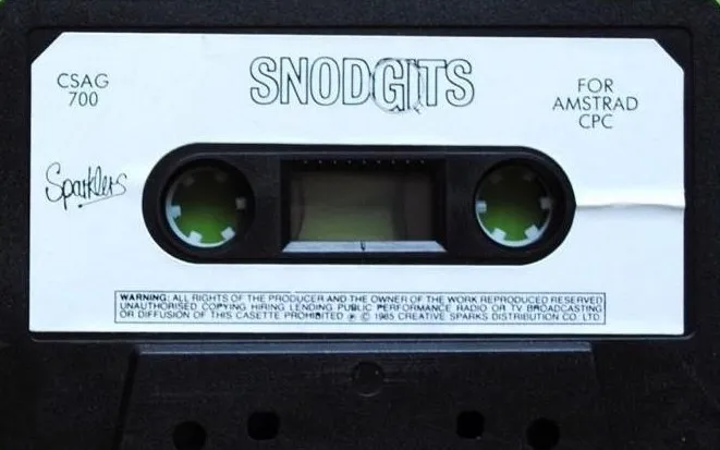 Snodgits! cart