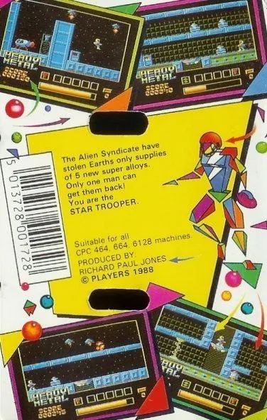 Star Trooper box back