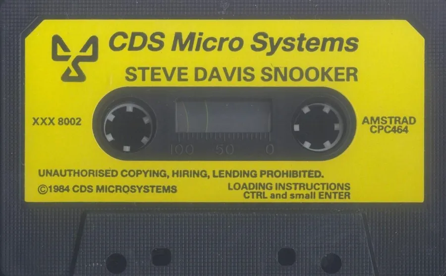 Steve Davis Snooker cart