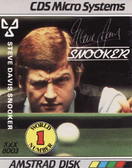 Steve Davis Snooker box art