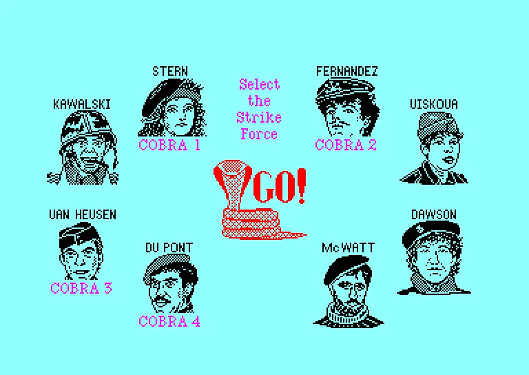 Backdrop artwork for Strike Force Cobra