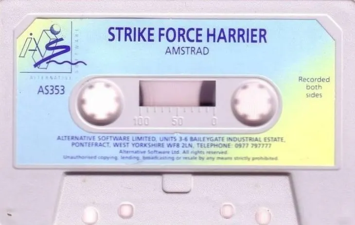 Strike Force Harrier cart