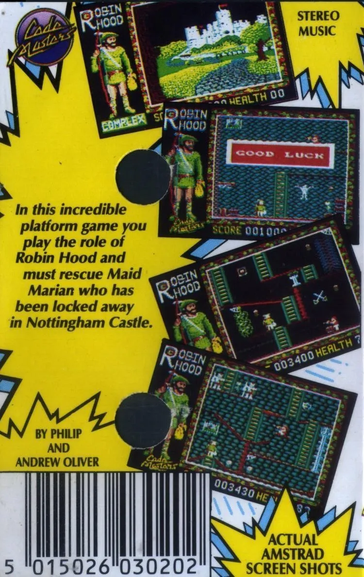 Super Robin Hood box back