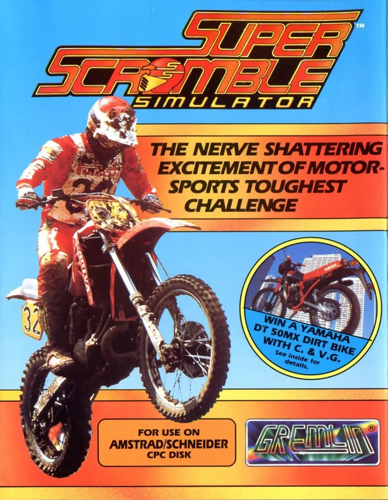 Super Scramble Simulator box art