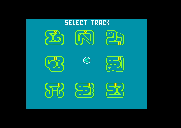 Super Sprint screenshot