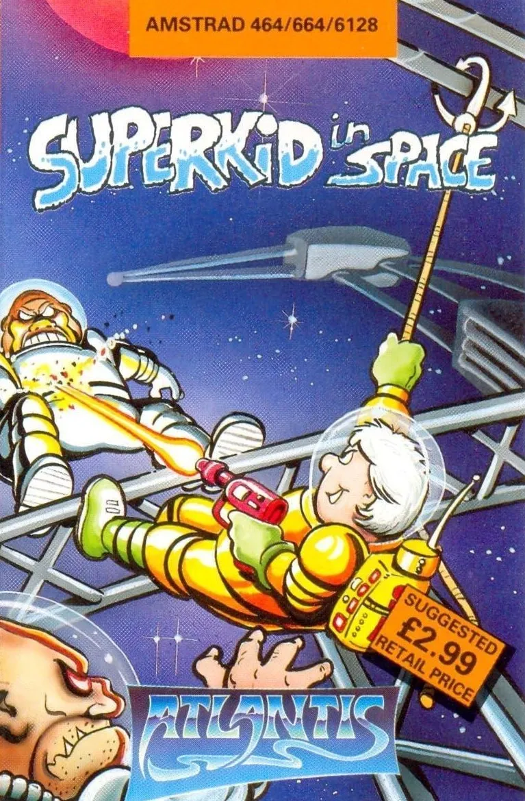 Superkid in Space box art