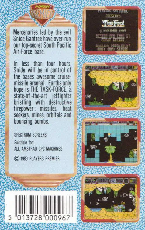 Task Force box back