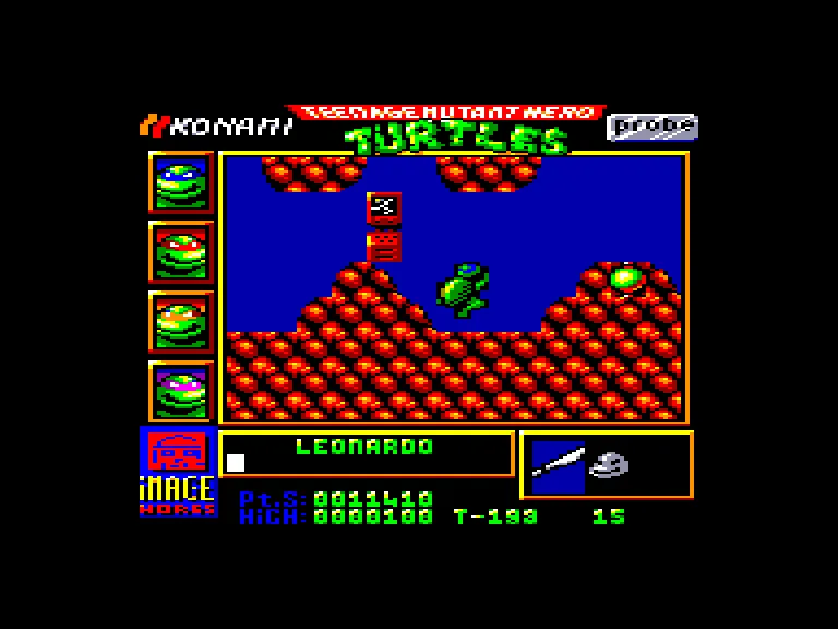 Teenage Mutant Hero Turtles screenshot