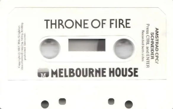 Throne of Fire cart