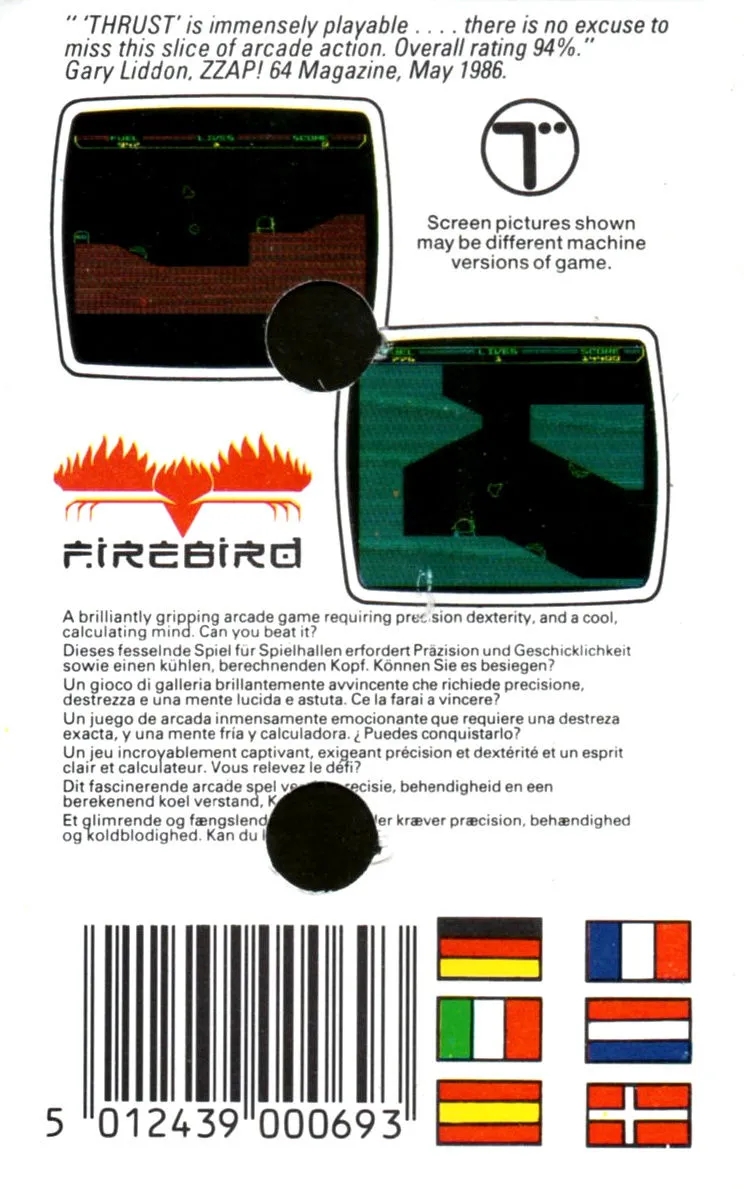 Thrust box back