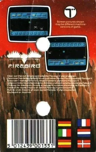 Thunder Zone box back